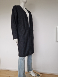 Just Female vest. Maat 40, Antraciet/ wol.