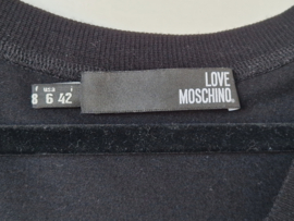 Love Moschino top. It. Mt. 42, Zwart,