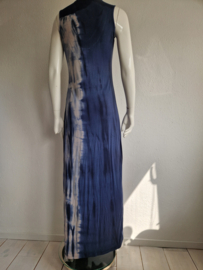 Expresso maxi dress. Maat 38,Blauw/ tie and dye