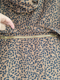 Joules regenjas. Maat 38, Bruin/luipaardprint.