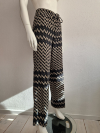 Cambio pantalon  Joy. Maat 38, Antraciet/crème.