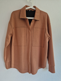Riani blouse. Maat 38/40, Karamel.