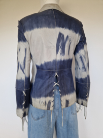 Trend leren jasje | Maat 36 | Lamsleer |