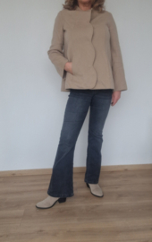 Max Mara Weekend jasje. Maat 38,Beige/wol.