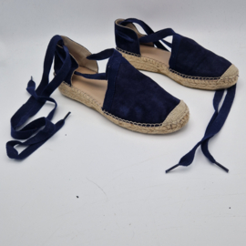 Fred de la Bretoniere espadrilles. Maat 39, Blauw/suède