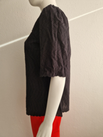 Alchemist blouse top. Maat L. Zwart