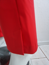 Studio Anneloes flared pantalon. Maat S. Rood/travelstof.