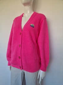 American Vintage vest | Maat M/L | Felroze | alpaca |