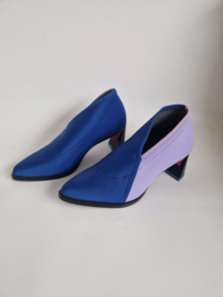 United Nude Sonar Fold Mid | Maat 37 | Lavendel/kobaltblauw |