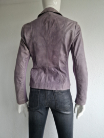 Transmission blazer. Maat 36, Lila/ leer.