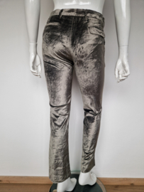 Richmond X velours pantalon. IT. maat 48, Grijs/groen.