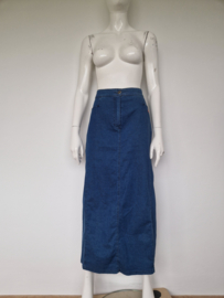 Saint James denim maxi rok. Maat 38/40, Blauw.