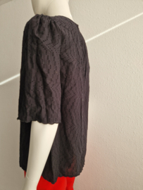 Alchemist blouse top. Maat L. Zwart