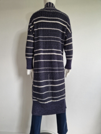 Marc O'Polo vest (lang model). Maat S. Gestreept.