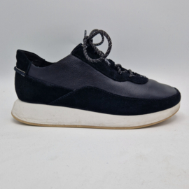 Clarks sneakers. Maat 39,5, Zwart/leer.