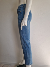 Cambio jeans Piper. Maat 38, Blauw.