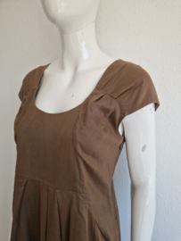 Marni zomerjurk. Maat 38, Bruin.