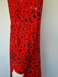 POM Amsterdam jurk. Maat 36/38, Rood/print.