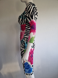 Blugirl jurk. Maat 40, All over print.