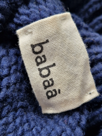 Babaa coltrui no 17, Maat AS. Nachtblauw/wol.
