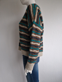 Summum multi color trui. Maat M. Alpaca/lurex.