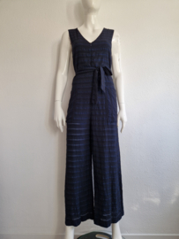 Samsoe & Samsoe jumpsuit Matera. Maat S/M. Donkerblauw.