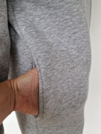 Sneakerdresses hoodie jurk | Maat L | Grijs |