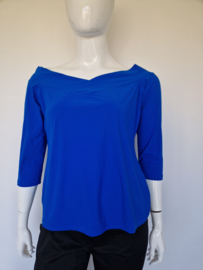 Studio Anneloes top. Maat XL. Kobaltblauw.