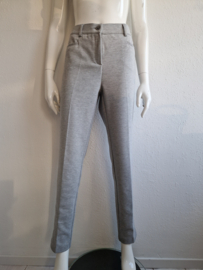 Toni pantalon. Maat 38, Lichtgrijs/visgraat