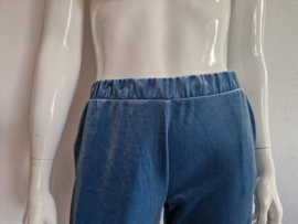 Ichi velours pantalon. Maat L. Blauw.