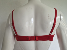 Marlies Dekkers bh en slip Space Odyssey. Maat 80B/L. Rood.