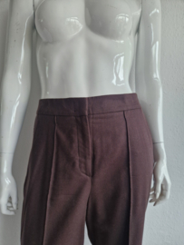 Marc O'Polo Pure pantalon. Maat 44. Chocoladebruin/wol.