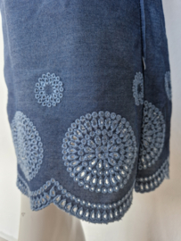Komodo pantalon Jasmine. Mt. 3, Denimlook.