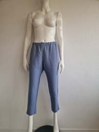 Bassike cropped pantalon. Maat 2. Lavendel.