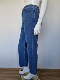 COS jeans.Straight fit. Maat 32/30, Blauw.