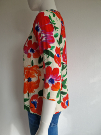 Nathalie Vleeschouwer blouse. Maat S. Bloemenprint.
