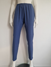 Forte_Forte Italy pantalon. Maat 38,Blauw.