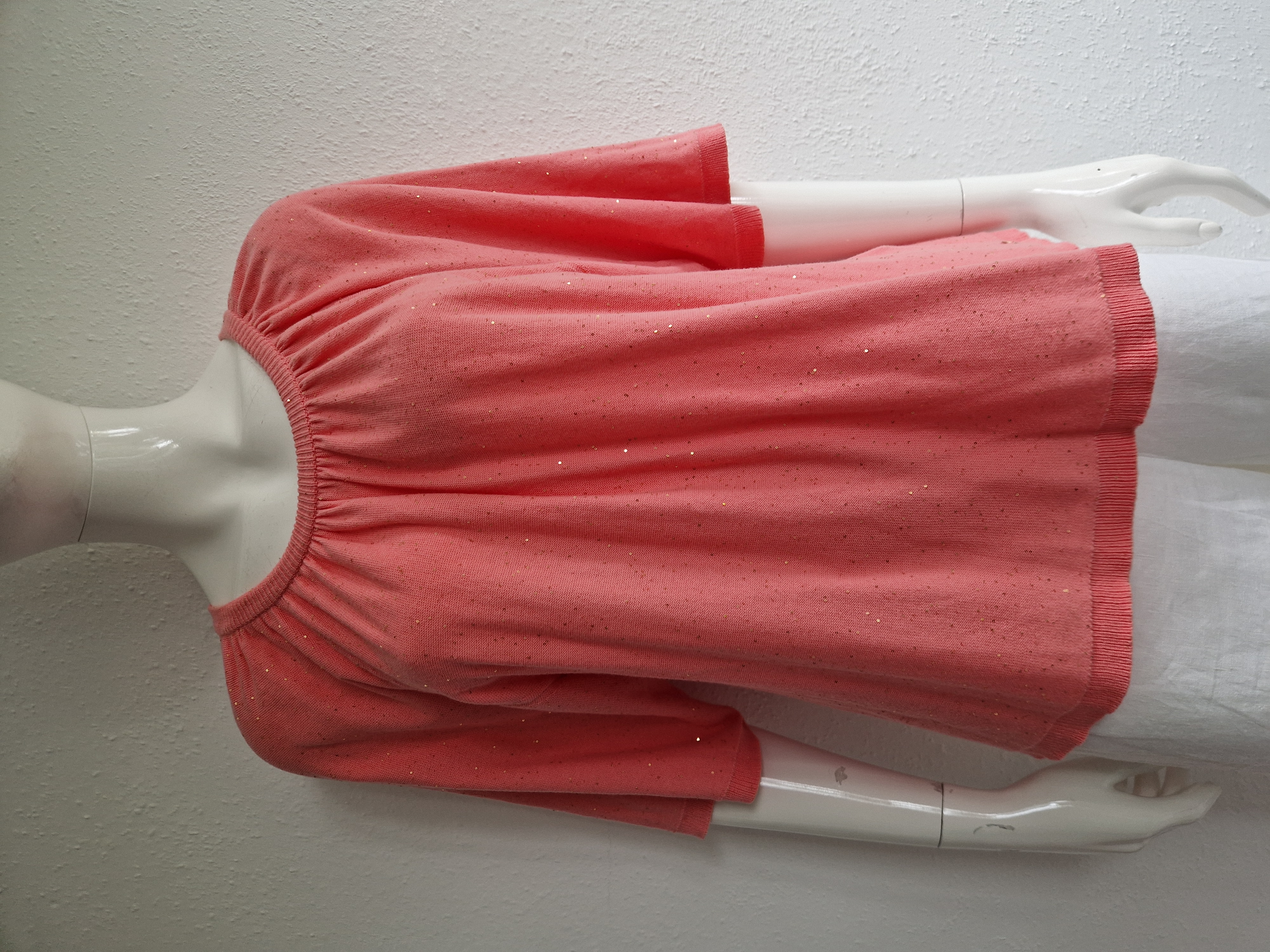 Gustav trui Jazzy. Maat M. Roze/glitters