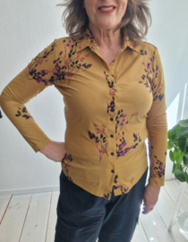 Studio Anneloes blouse. Maat M. Mosterdgeel.