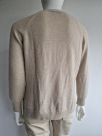 Portofinopiazzetta vest. Maat L. Beige/ kasjmier
