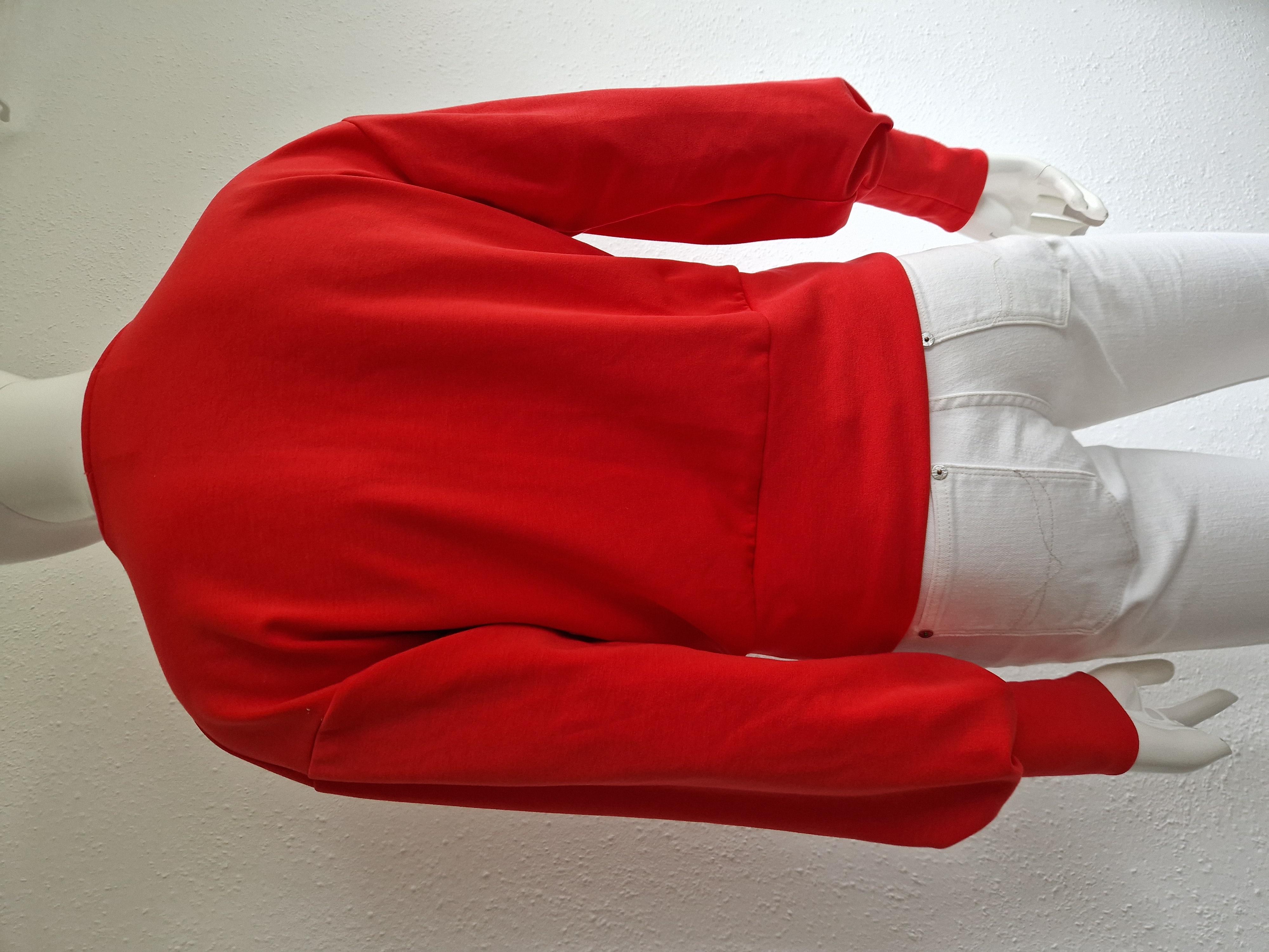 Scotch & Soda sweat shirt. Maat S. Rood/modalmix.