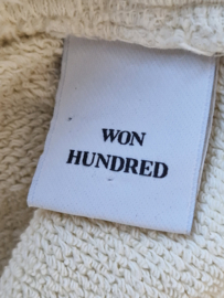 Won Hundred hoodie. Maat M. Crème.