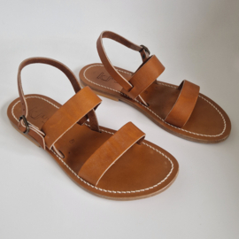K.Jacques Saint-Tropez leren sandalen | maat 40 |