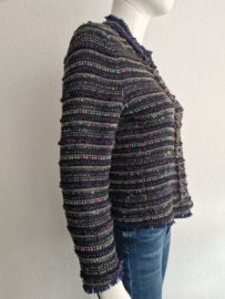 Riani vest. Maat 38, Bouclé/wol.