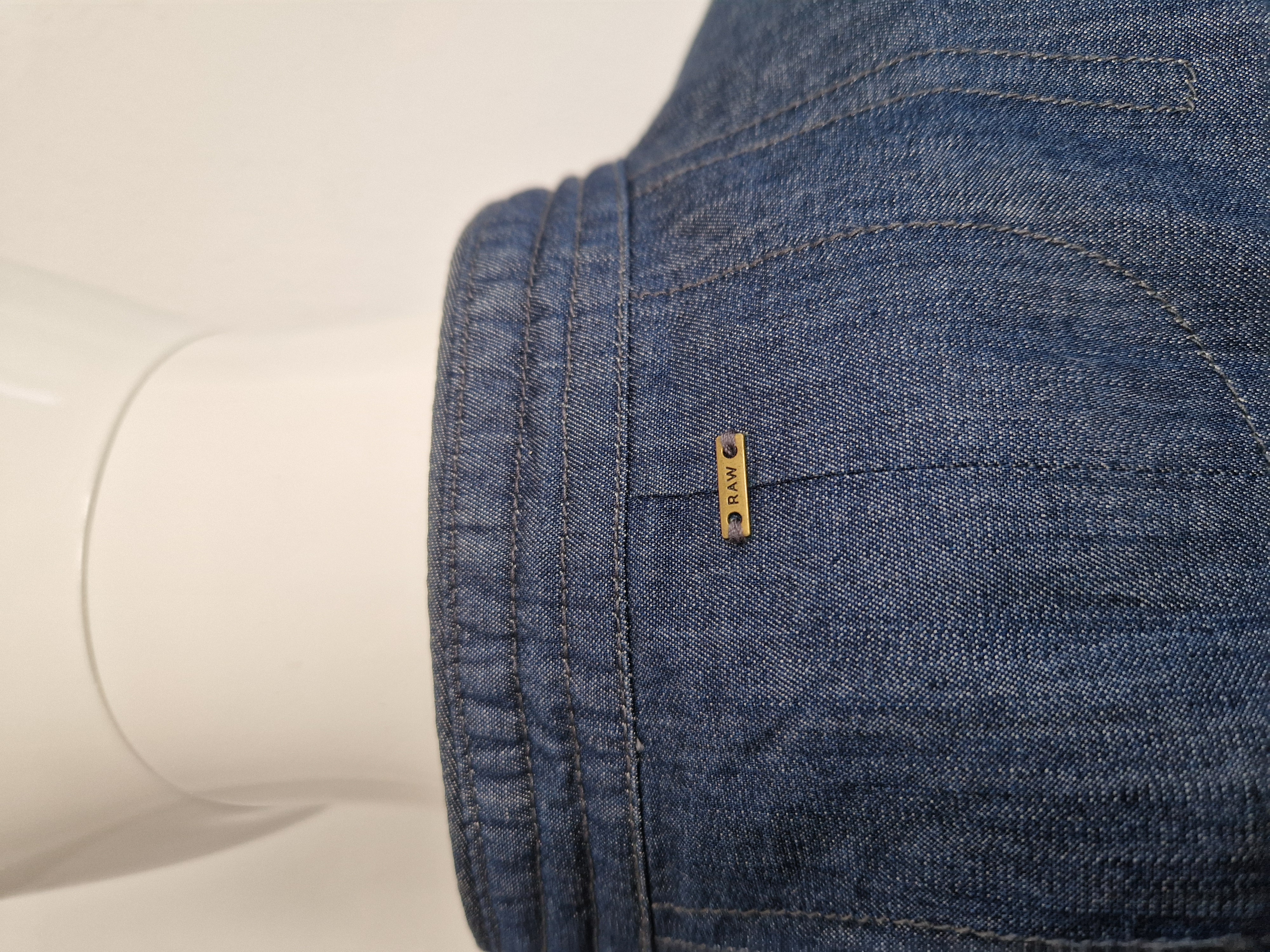 G-Star Raw jeansjurk. Maat 36/38. Blauw.