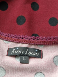 King Louie cross dress. Maat L. Wijnrood/polkadots