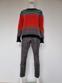 Isabel Marant Etoile pantalon. Maat 40, Grijs/lamsleer.