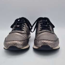 Woden sneakers. Maat 40, Metallic leer