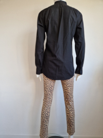 Kult blouse. Maat M. Zwart/geborduurd.