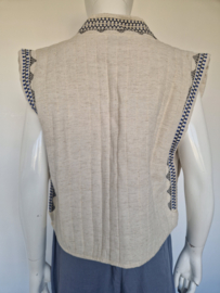 by-bar Isla Slub Jacket. Maat L. Zand.